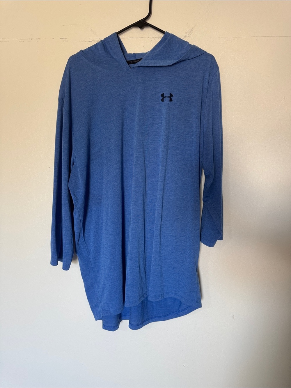 Under Armour Heathered Blue Lightweight Hoodie